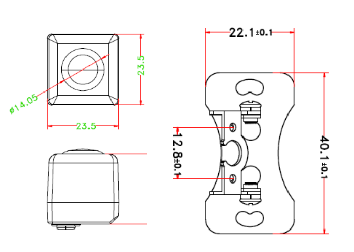 264型车载专用红外摄像机